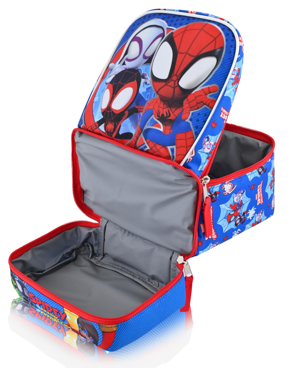 Fast Forward Officially Licensed Lunch Box for Kids | Insulated Lunch Bag Lunch Box for Boys, Girls, Toddlers | Kids Reusable Lunchbox