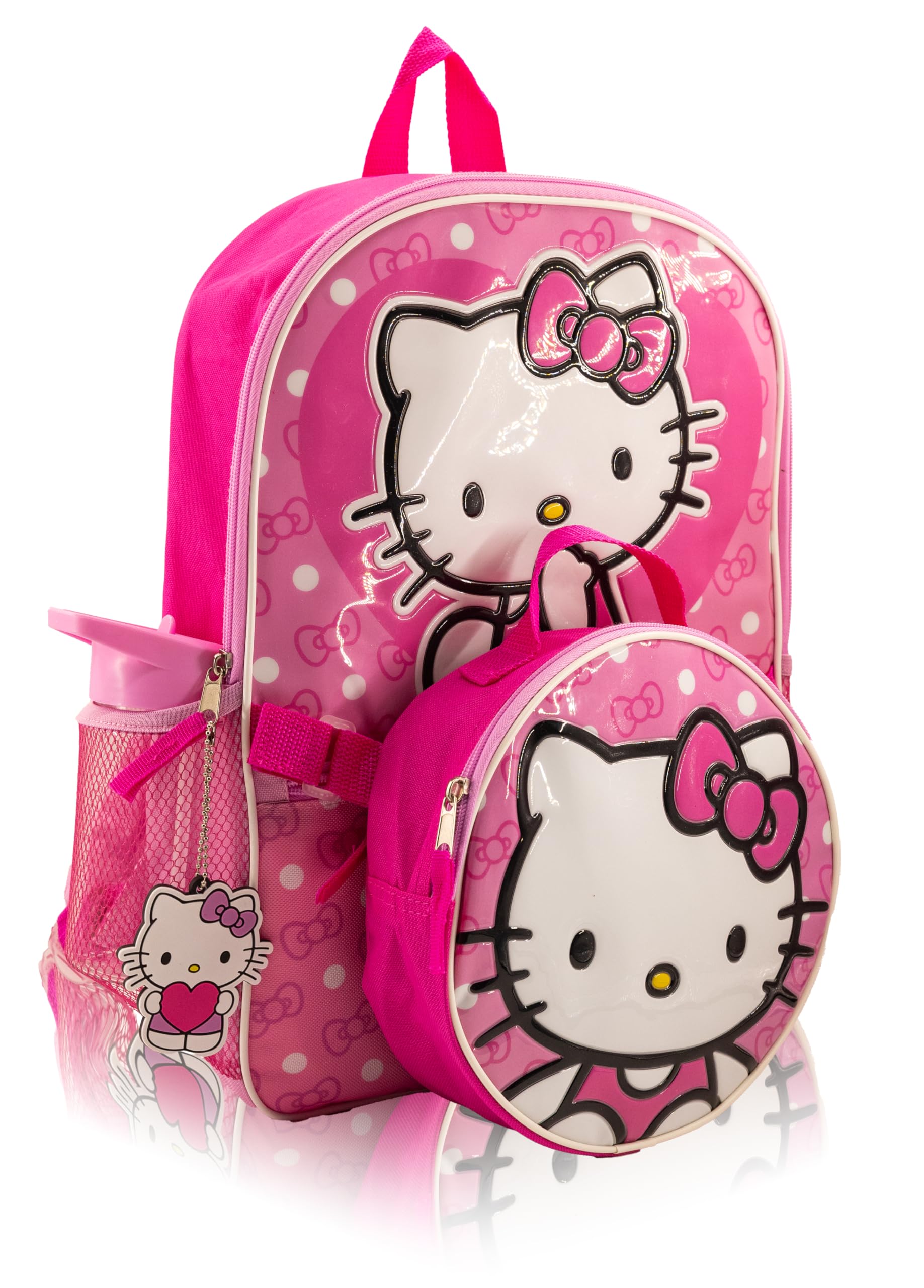 Disney or Sanrio Backpack Set for Girls | 3-Piece Travel Daypack Backpack