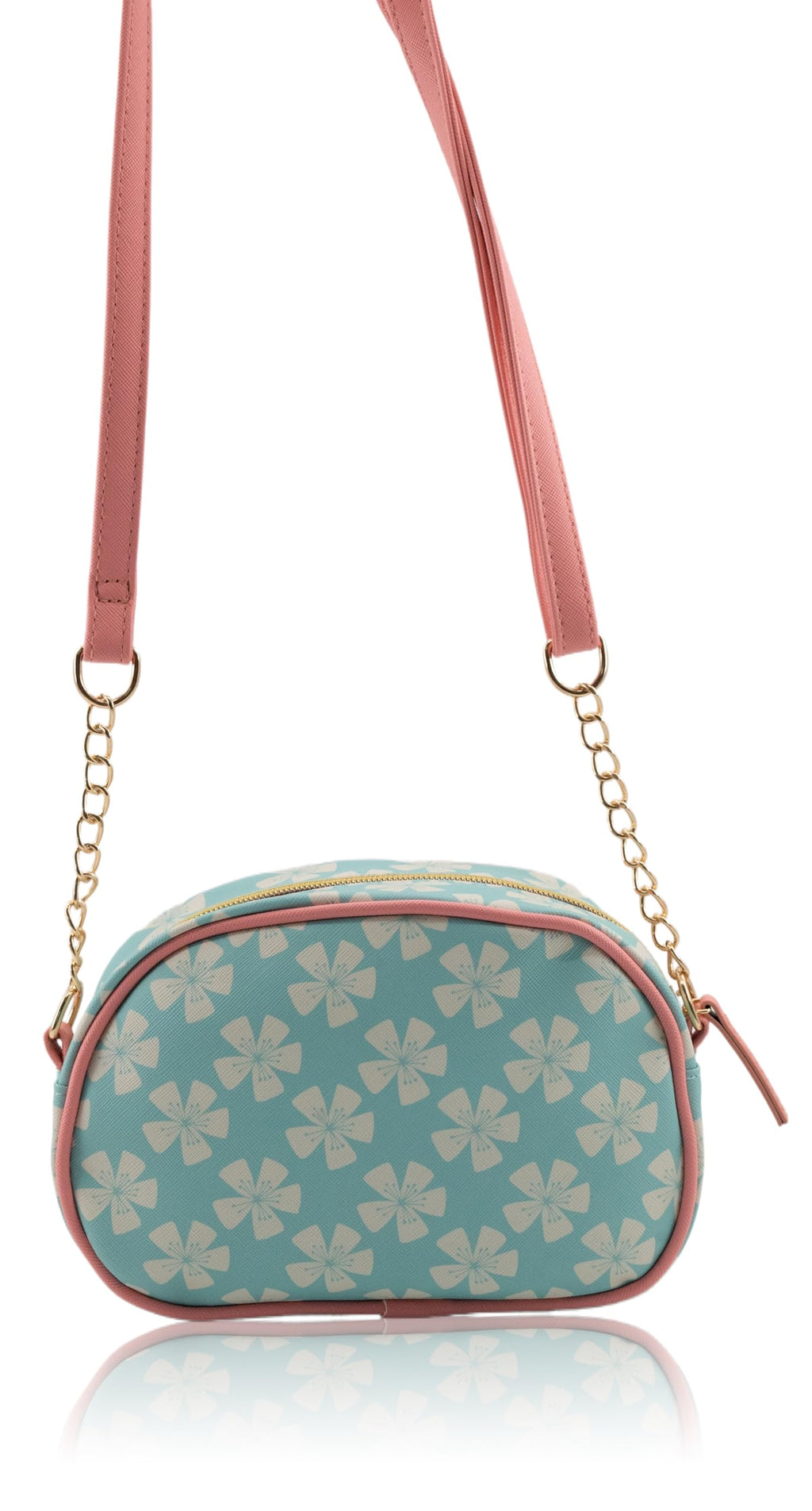 Disney Sanrio Bluey Purse Crossbody Handbag for Women | Metallic Vinyl Women's Shoulder Handbag