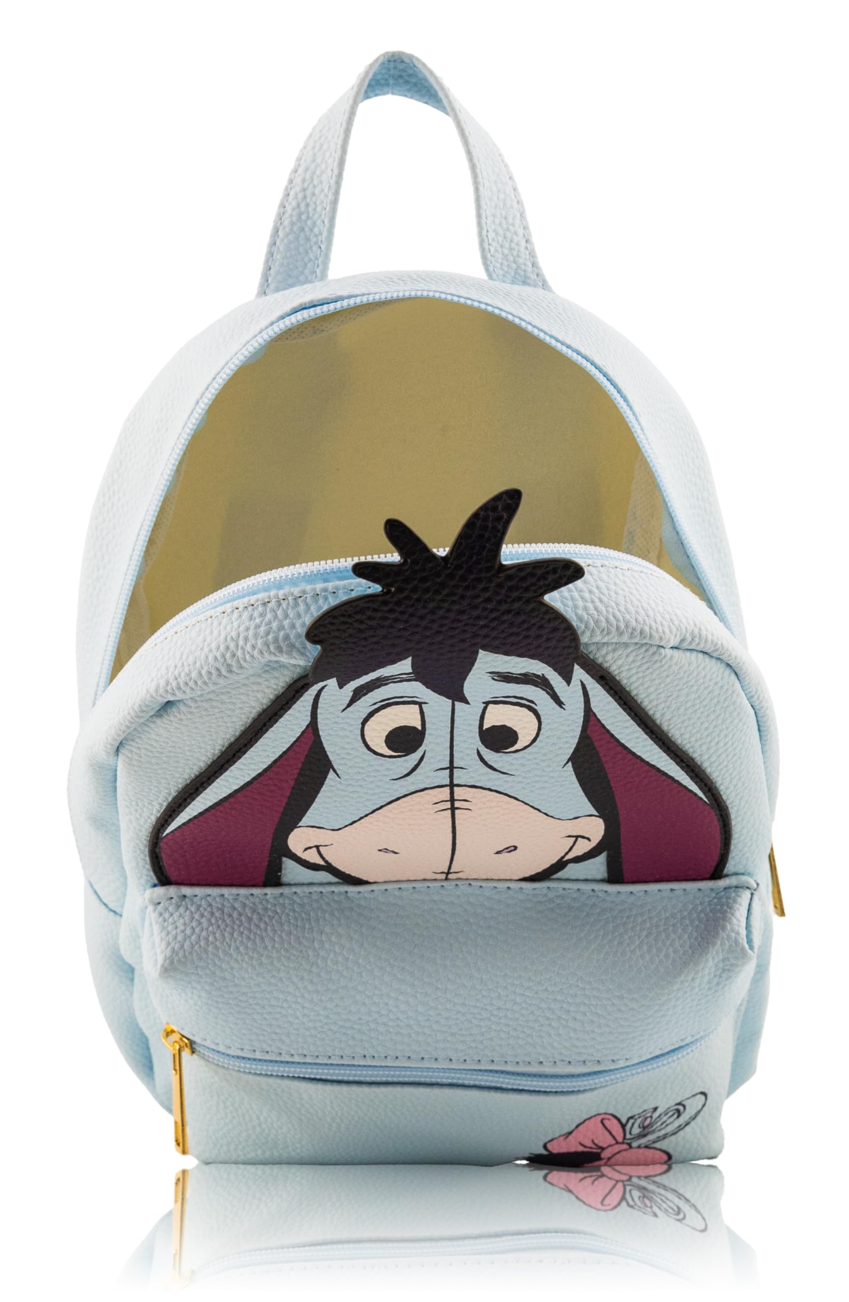 Disney Winnie the Pooh Backpack for Women, Men, Unisex | Cute PU Leather 10" Mini Backpack