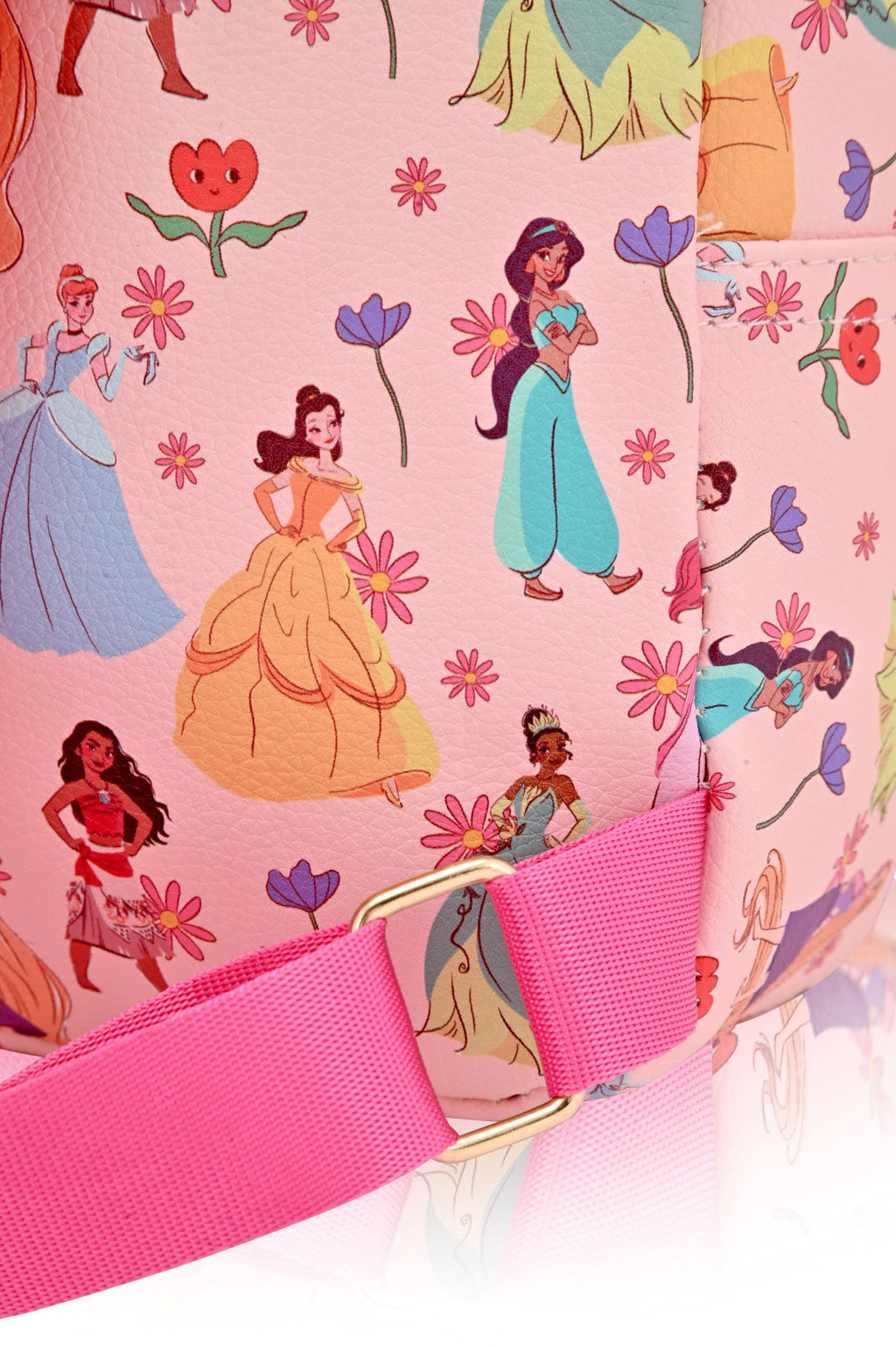 Disney Princess Backpack for Women, Men, Unisex | Cute PU Leather 10" Mini Backpack Purse | Princess Bag & Accessories