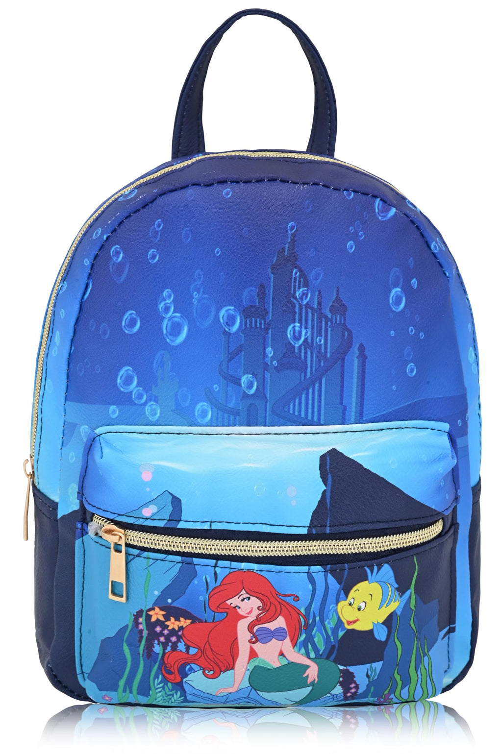 Disney Princess Backpack for Women, Men, Unisex | Cute PU Leather 10" Mini Backpack Purse | Princess Bag & Accessories