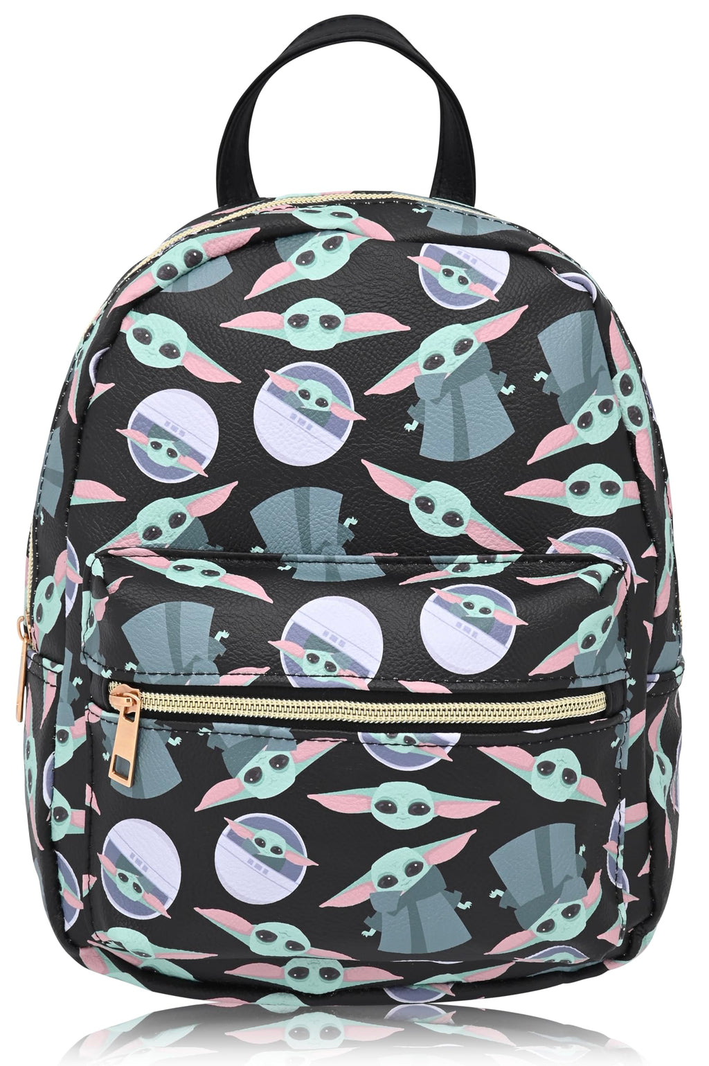 Fast Forward Star Wars Backpack for Women, Men, Unisex | Cute PU Leather 10" Mini Backpack Purse | Star Wars Bag & Accessories