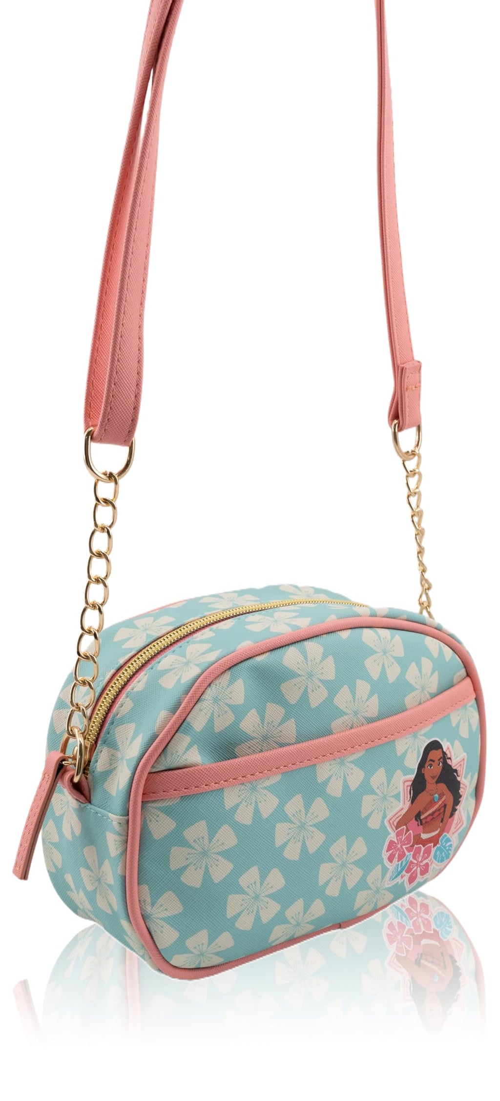 Disney Sanrio Bluey Purse Crossbody Handbag for Women | Metallic Vinyl Women's Shoulder Handbag