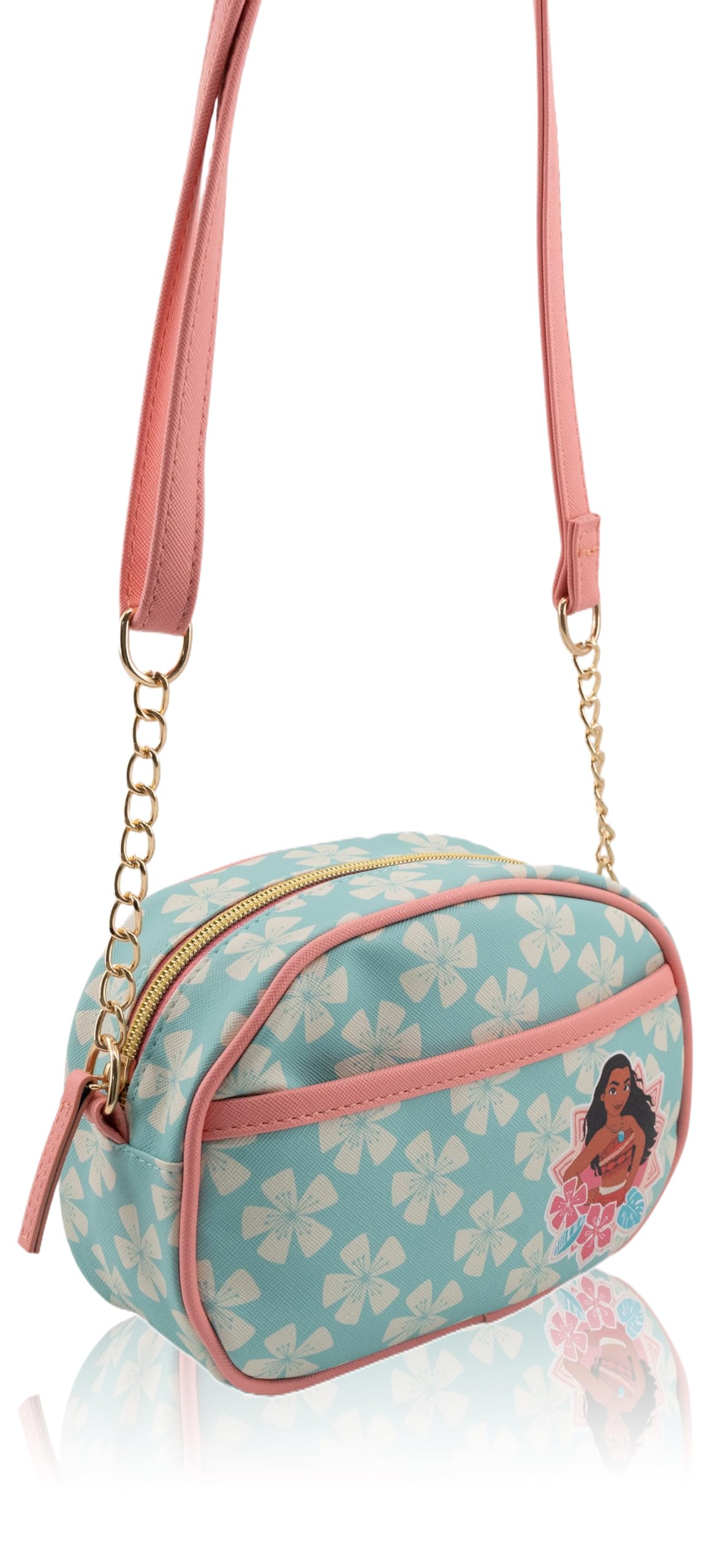 Disney Sanrio Bluey Purse Crossbody Handbag for Women | Metallic Vinyl Women's Shoulder Handbag