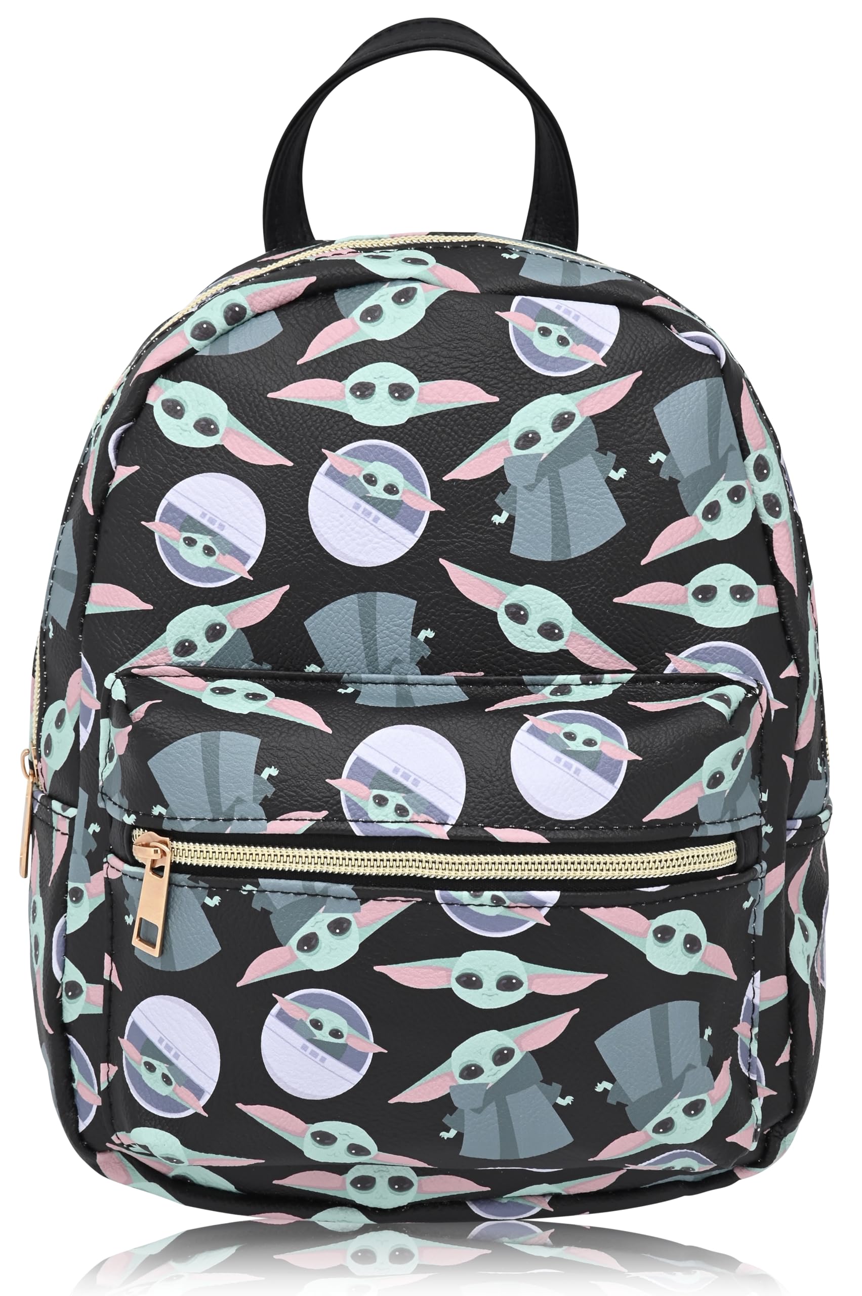 Fast Forward Star Wars Backpack for Women, Men, Unisex | Cute PU Leather 10" Mini Backpack Purse | Star Wars Bag & Accessories