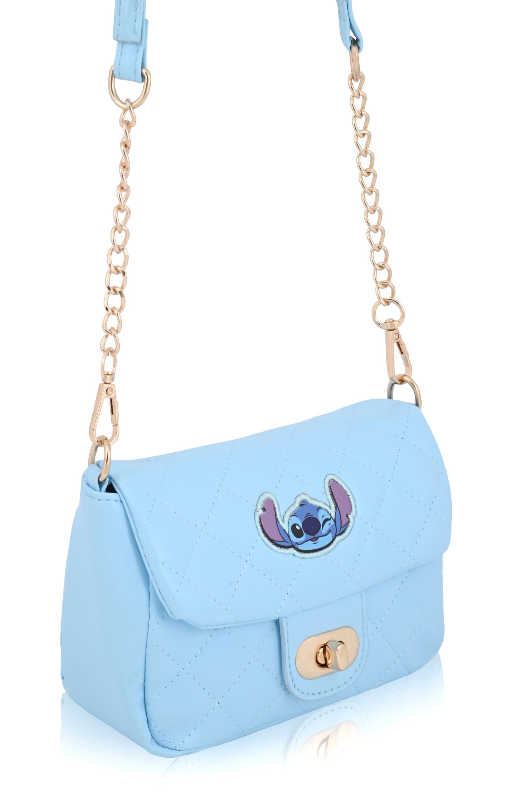 Disney Stitch, Hello Kitty or Bluey Mini Purse Crossbody Handbag for Women | Leather Women's Shoulder Handbag with Logo