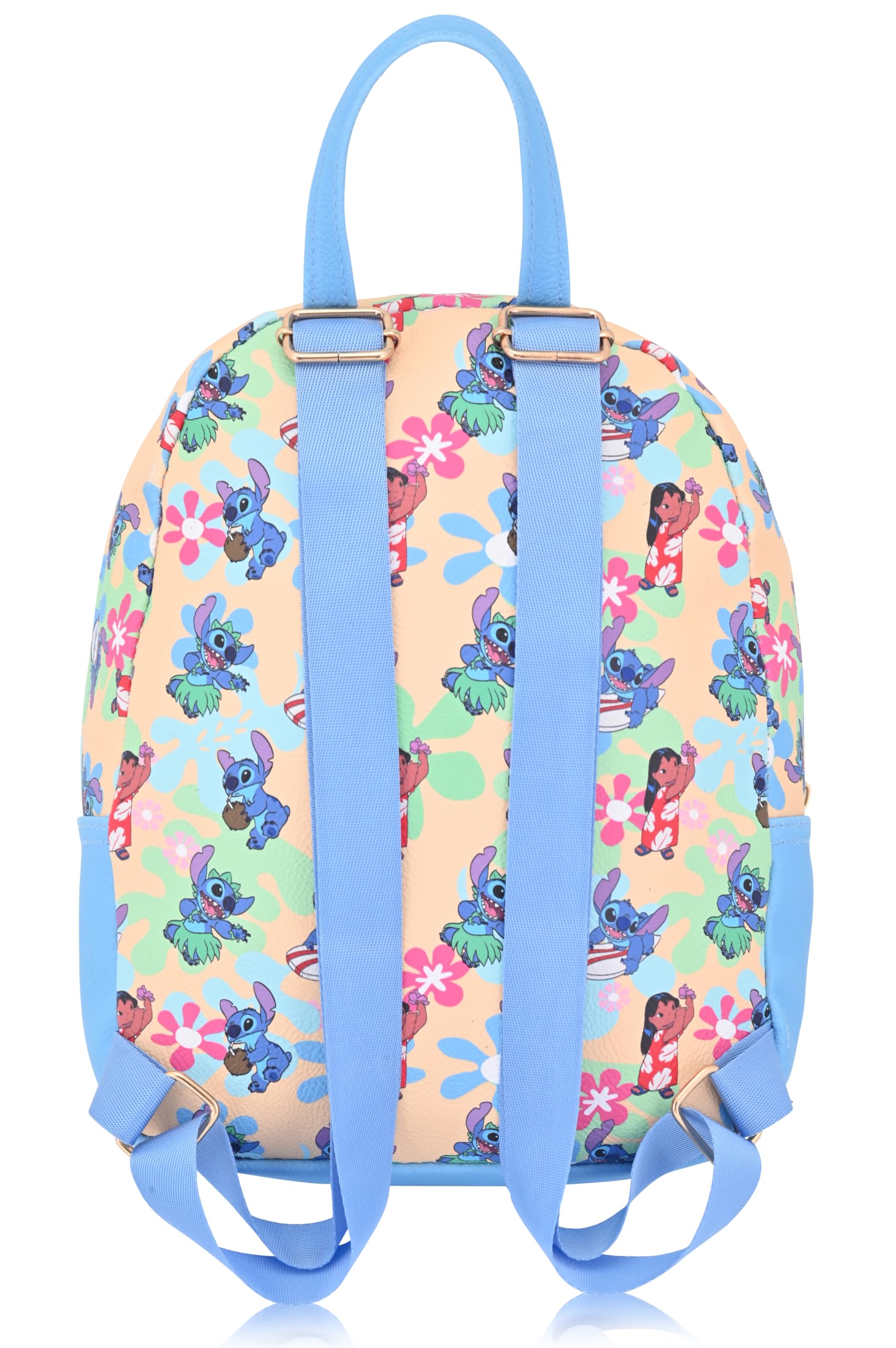 Disney Lilo and Stitch Backpack for Women, Men, Unisex | Cute PU Leather 10" Mini Backpack Purse | Stitch Bag & Accessories