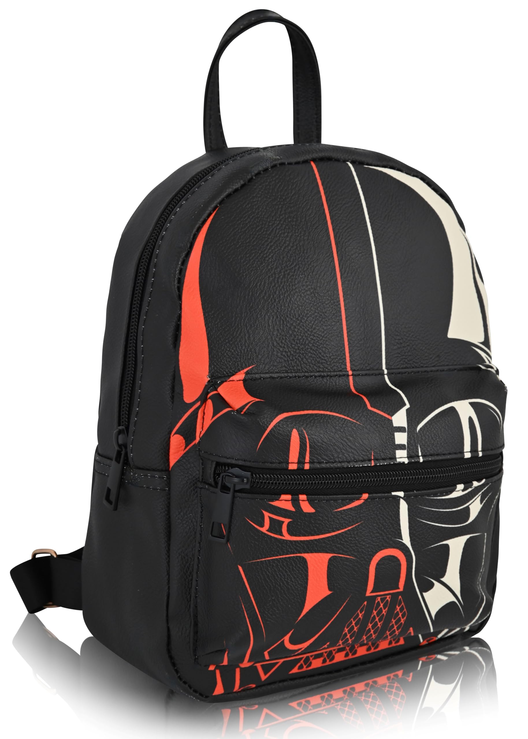 Fast Forward Star Wars Backpack for Women, Men, Unisex | Cute PU Leather 10" Mini Backpack Purse | Star Wars Bag & Accessories