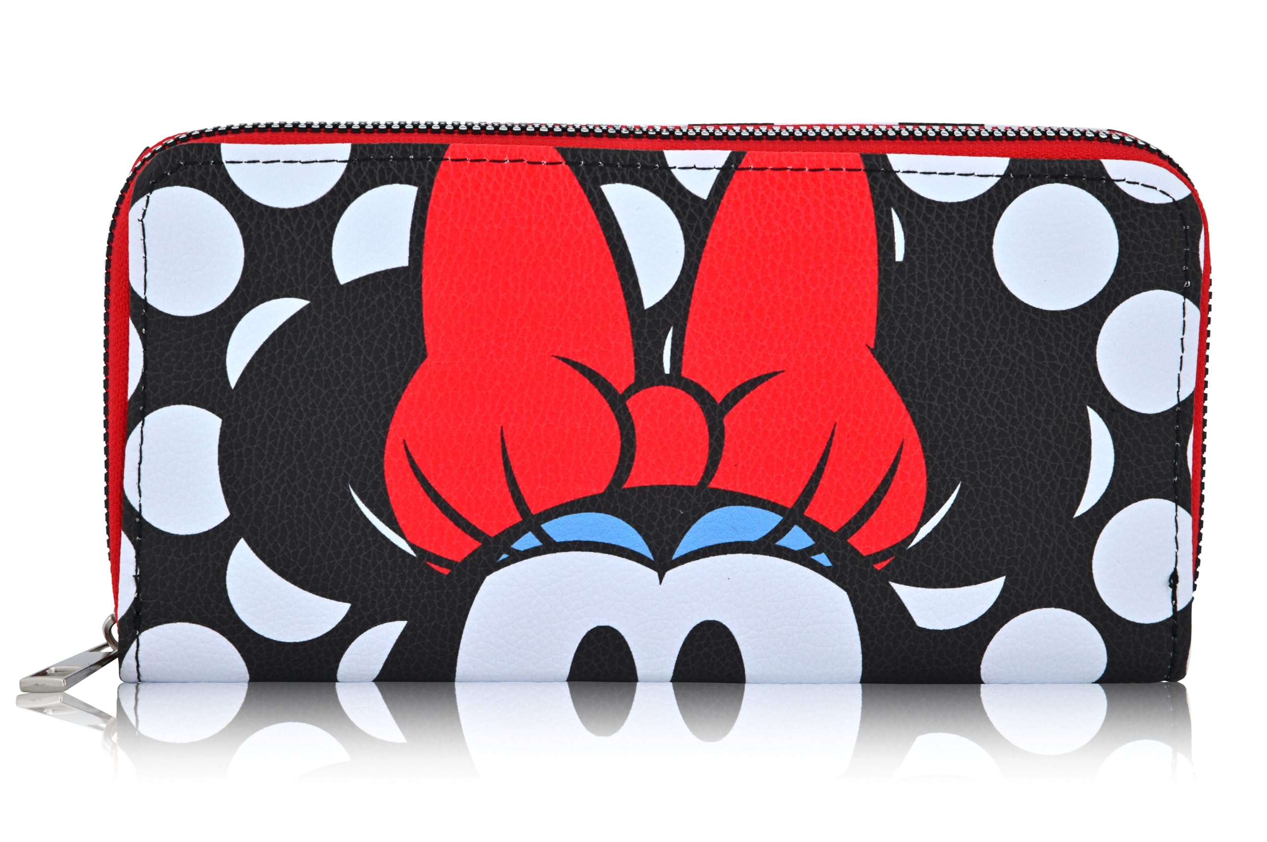 Fast Forward Disney Stitch or Minnie Mouse Wallet Women | PU Leather Wallet Wristlet Wallets for Women
