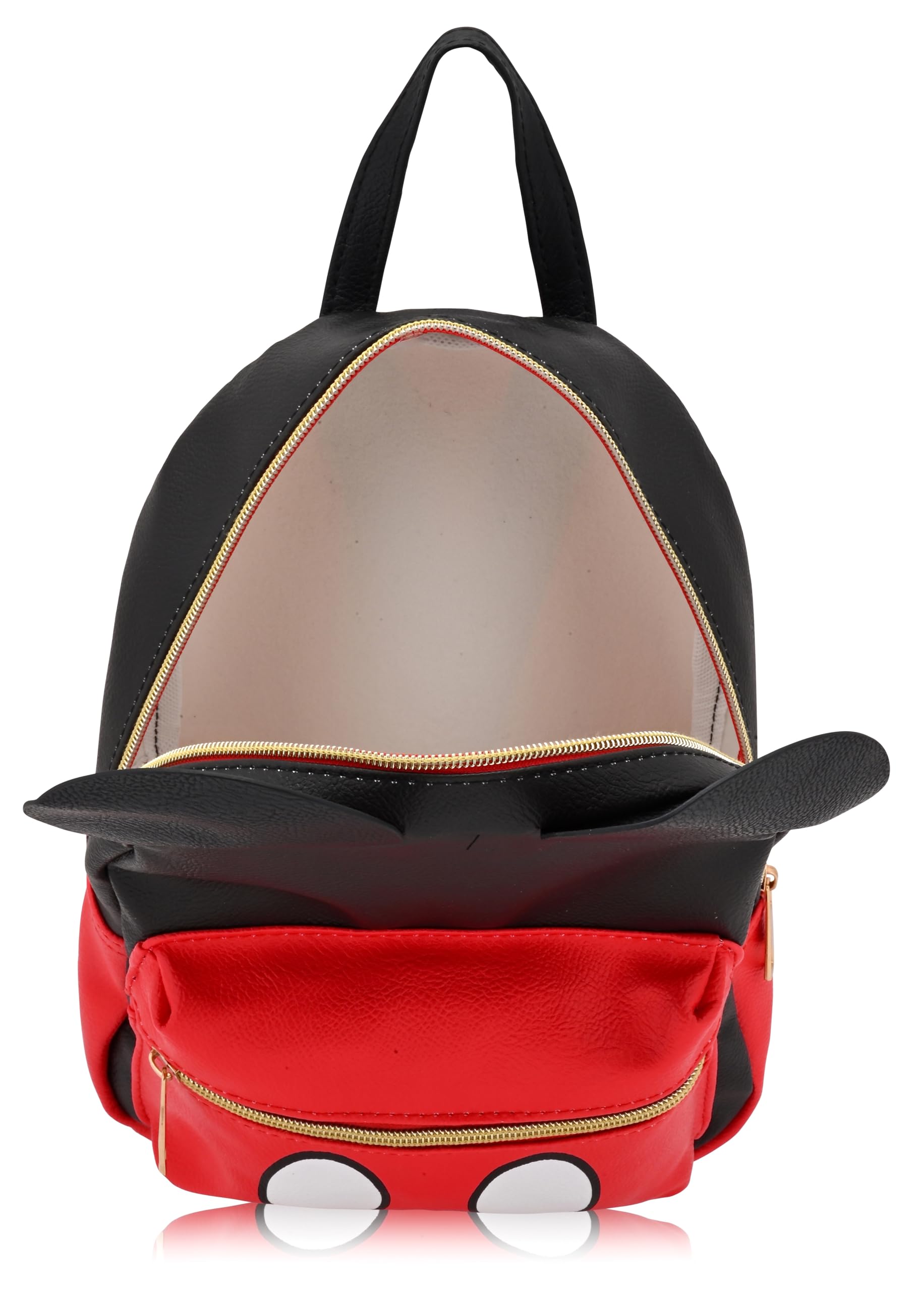 Disney Mickey Mouse Backpack for Women, Men, Unisex | Cute PU Leather 10" Mini Backpack Purse