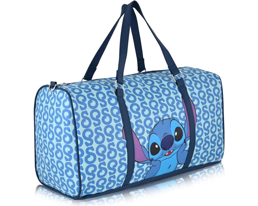 Stitch, Minnie, Mickey, Pooh, Harry Potter, or Jack Skellington 16" Leather Mini Travel Bag, Duffle Bag, Overnight Bag