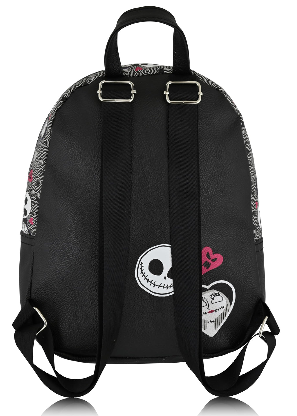 Disney Nightmare Before Christmas Backpack for Men, Women, Unisex | Cute PU Leather 10" Jack Skellington Mini Backpack Purse