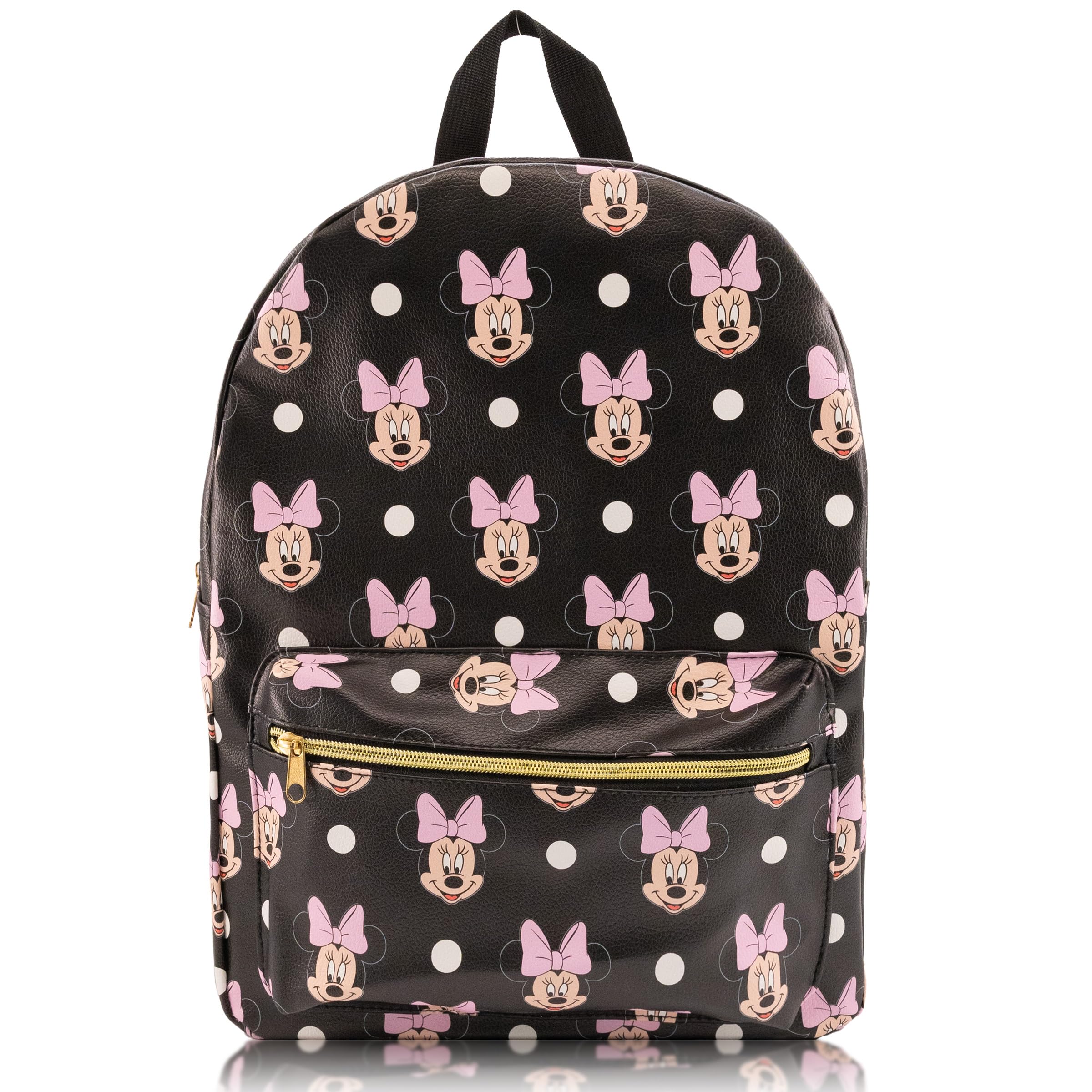 Hello Kitty, Stitch, Princess, Care Bears or Mickey Mouse Backpack for Women, Men, Unisex | Cute PU Leather Large Backpack