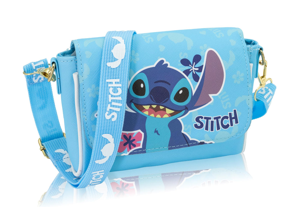 Fast Forward Stitch, Hello Kitty or Bluey Girls Purse | Small Crossbody Shoulder Bag with Adjustable Strap