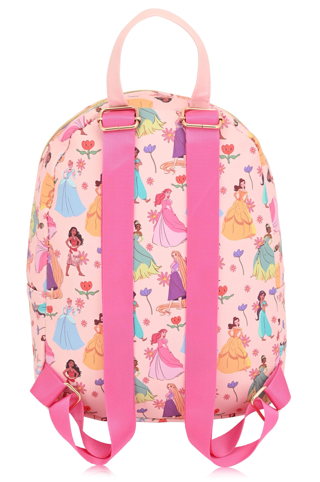 Disney Princess Backpack for Women, Men, Unisex | Cute PU Leather 10" Mini Backpack Purse | Princess Bag & Accessories