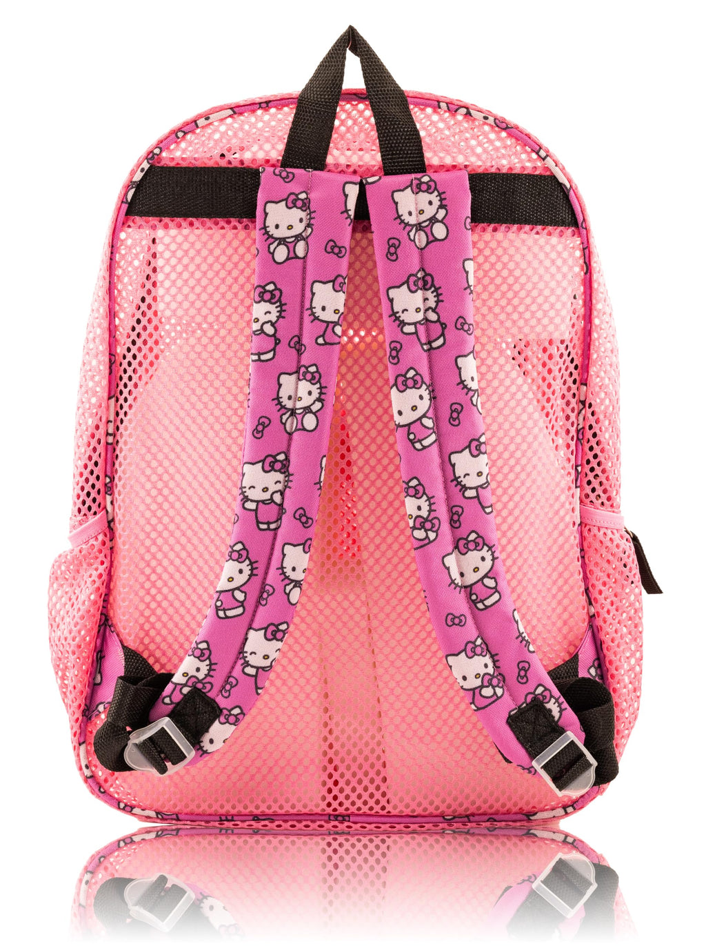 Fast Forward Bluey, Hello Kitty or Stitch Mesh Backpack for Kids | Bookbag for Girls, Boys, Unisex | Toddler Travel Bag