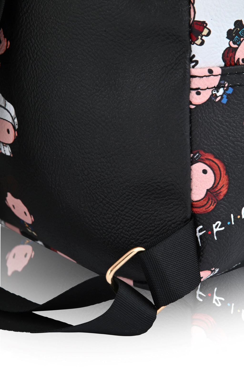 Fast Forward Friends Backpack for Women, Men, Unisex | Cute PU Leather 10" Mini Backpack Purse | Friends Bag & Accessories