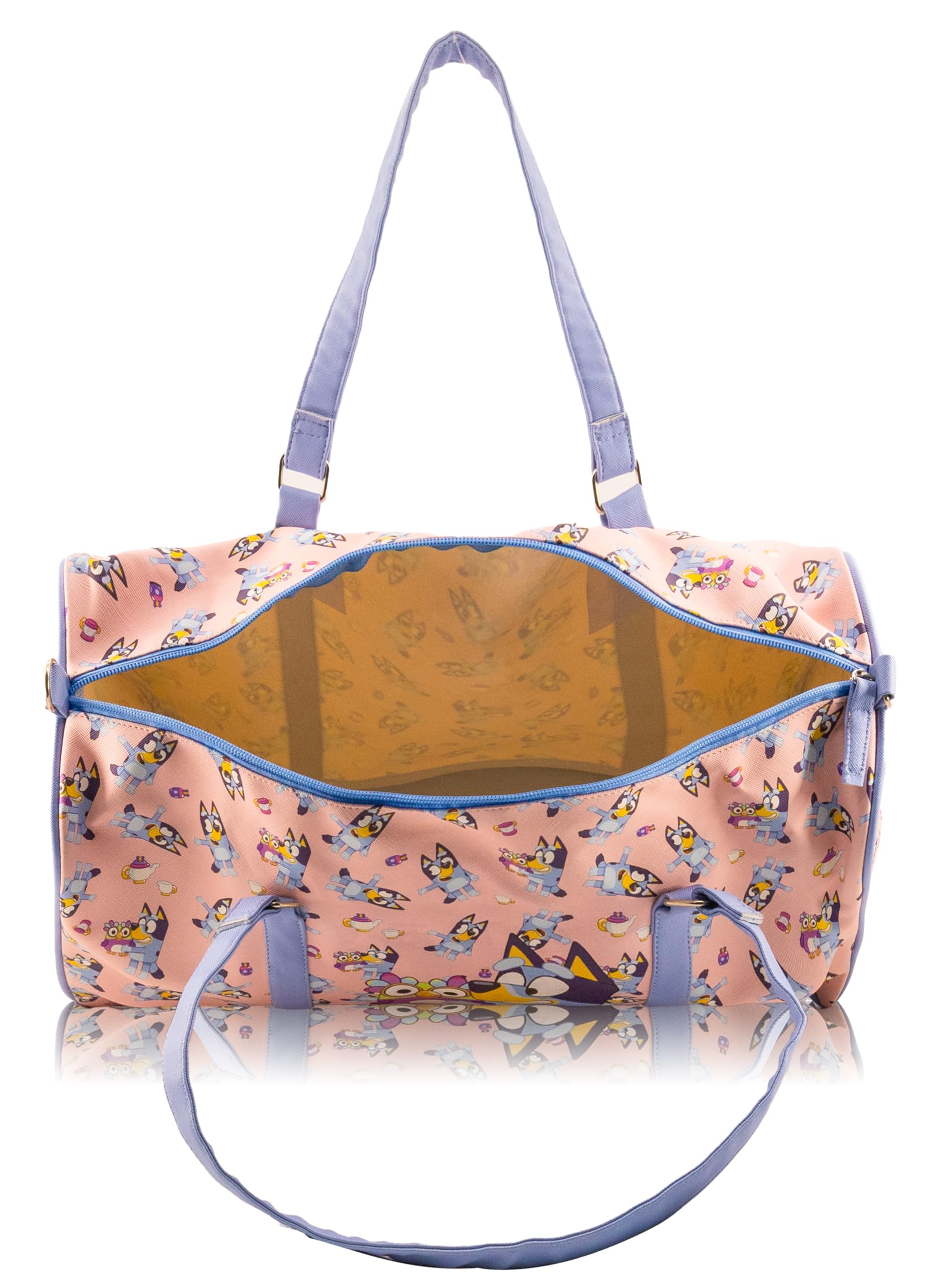 Stitch, Minnie, Mickey, Pooh, Harry Potter, or Jack Skellington 16" Leather Mini Travel Bag, Duffle Bag, Overnight Bag