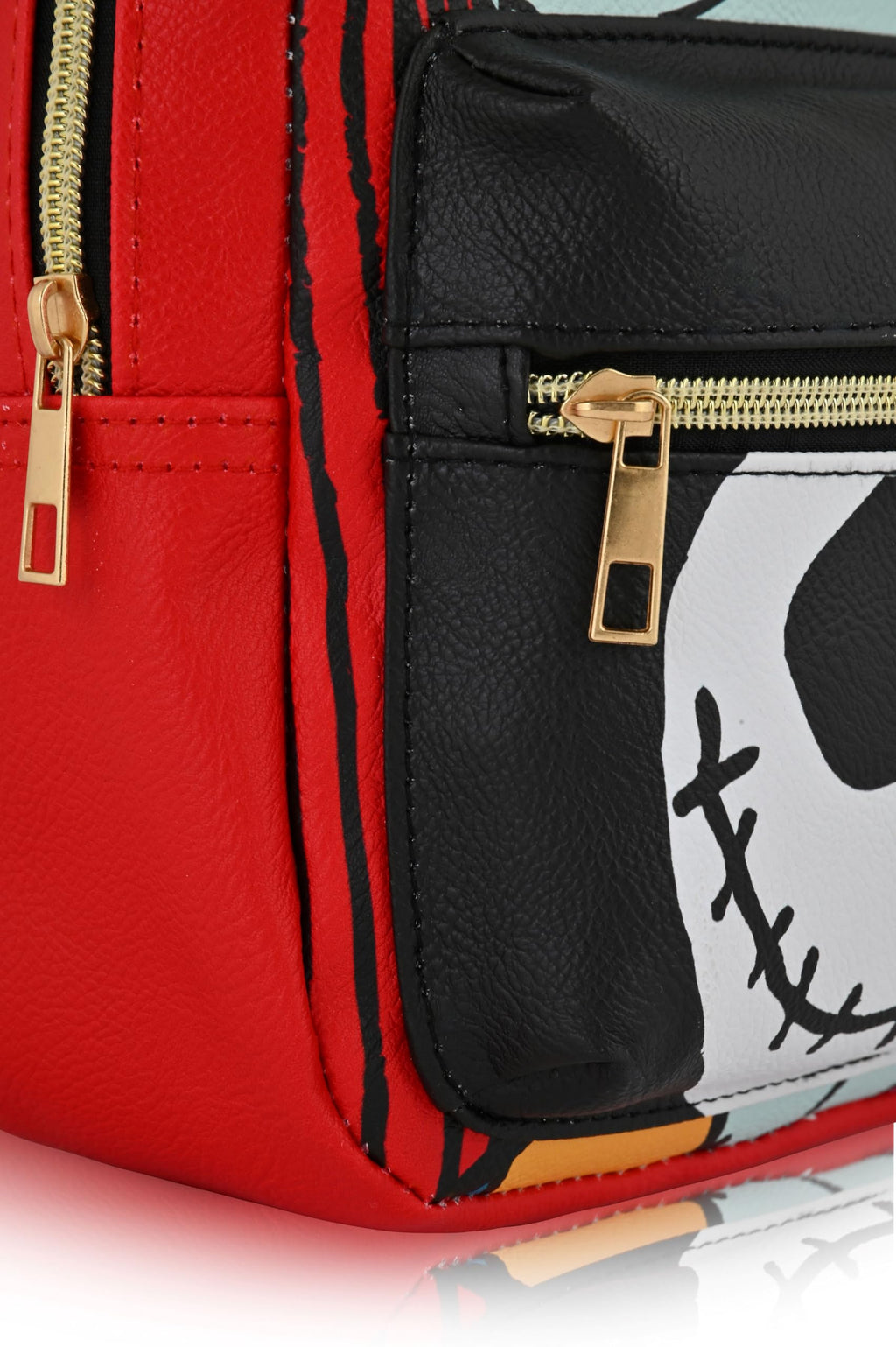 Disney Nightmare Before Christmas Backpack for Men, Women, Unisex | Cute PU Leather 10" Jack Skellington Mini Backpack Purse