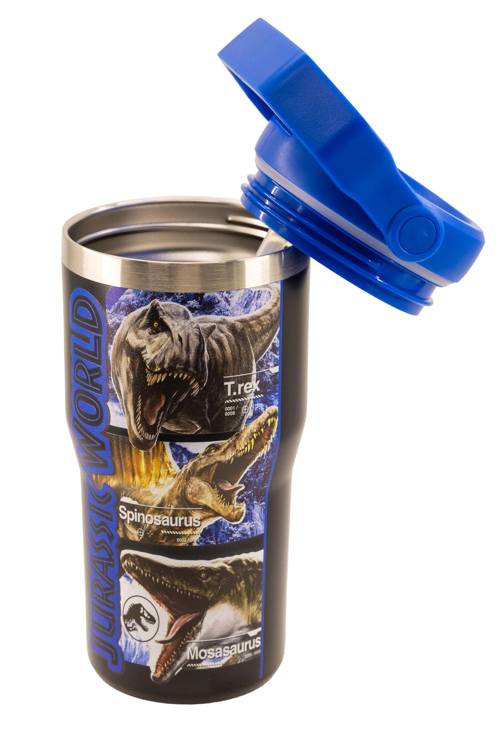 Jurassic World or Hello Kitty Insulated Stainless Steel Water Bottle with Handle | 20 Oz Insulated Water Bottle