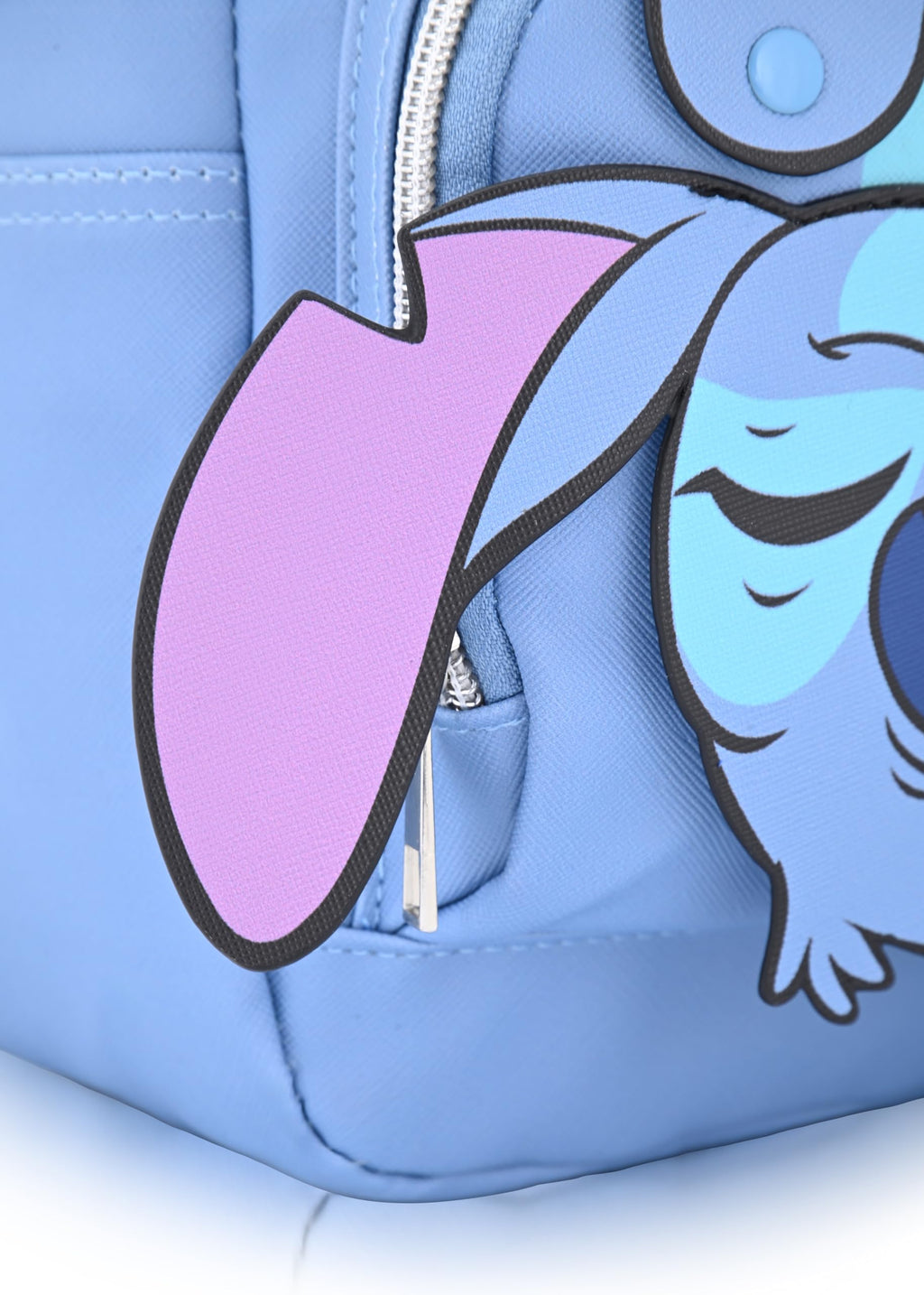 Disney Stitch Mini Backpack for Kids | Stitch Bookbag with Movable Arms Design | Toddler Travel Bag, Lightweight PU Backpack Purse for School | Ages 3+