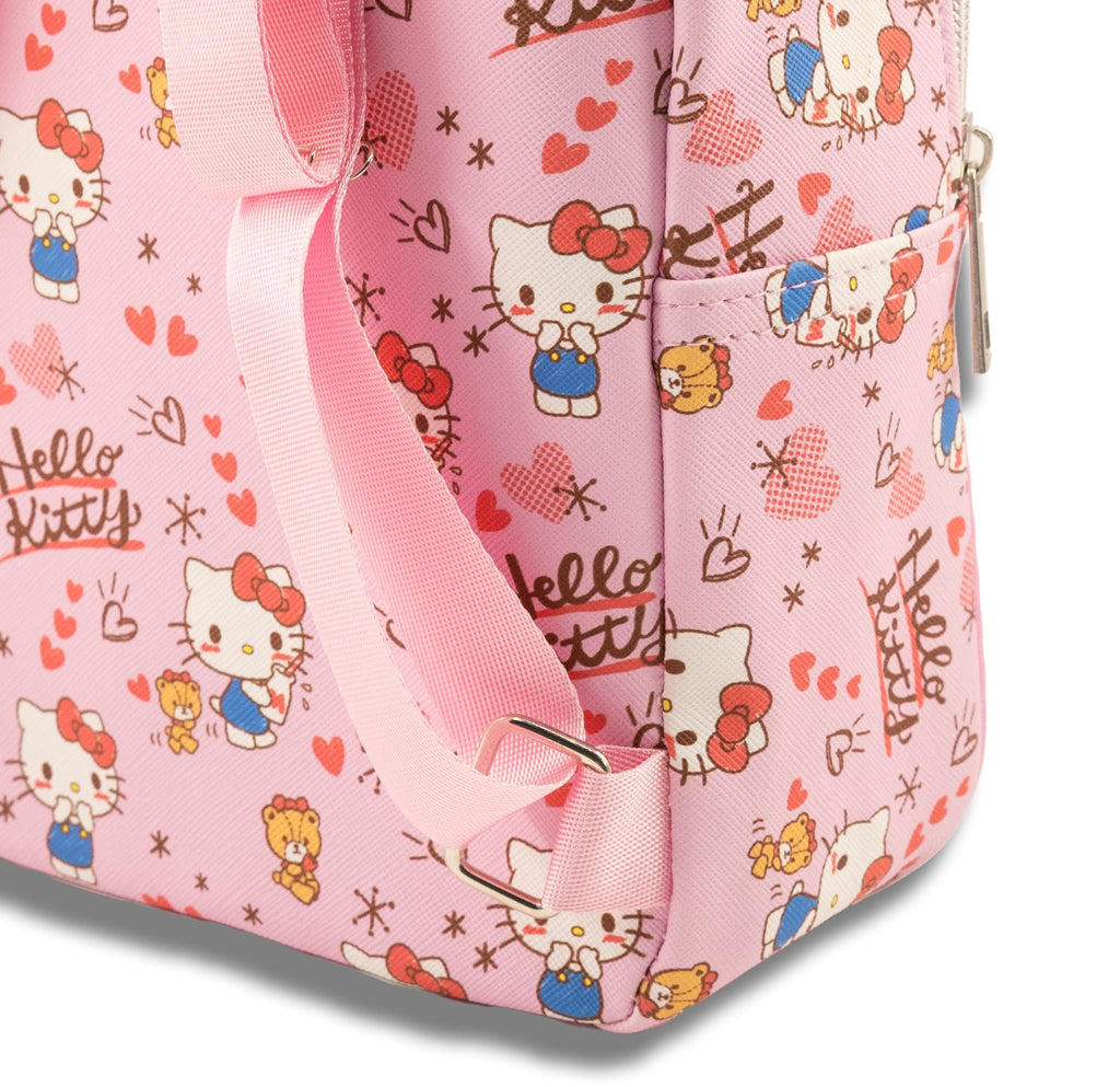 Fast Forward Sitch, Hello Kitty or Bluey Mini Backpack for Kids & Adults | 10" PU Leather Bluey Backpack Purse