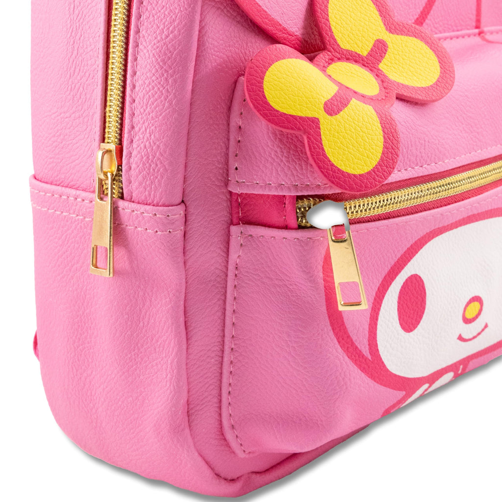 Fast Forward Sanrio Hello Kitty and Friends Backpack for Women, Men, Unisex | Cute PU Leather 10" Mini Backpack
