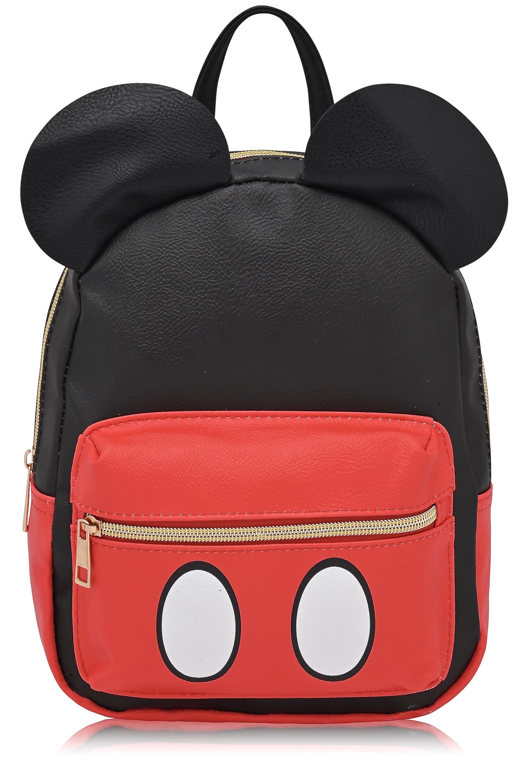 Disney Mickey Mouse Backpack for Women, Men, Unisex | Cute PU Leather 10" Mini Backpack Purse