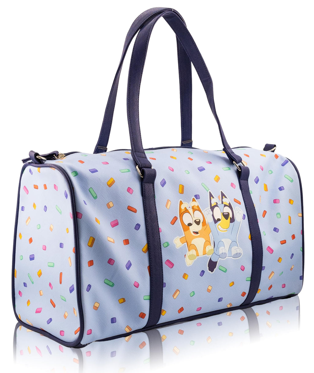 Stitch, Minnie, Mickey, Pooh, Harry Potter, or Jack Skellington 16" Leather Mini Travel Bag, Duffle Bag, Overnight Bag