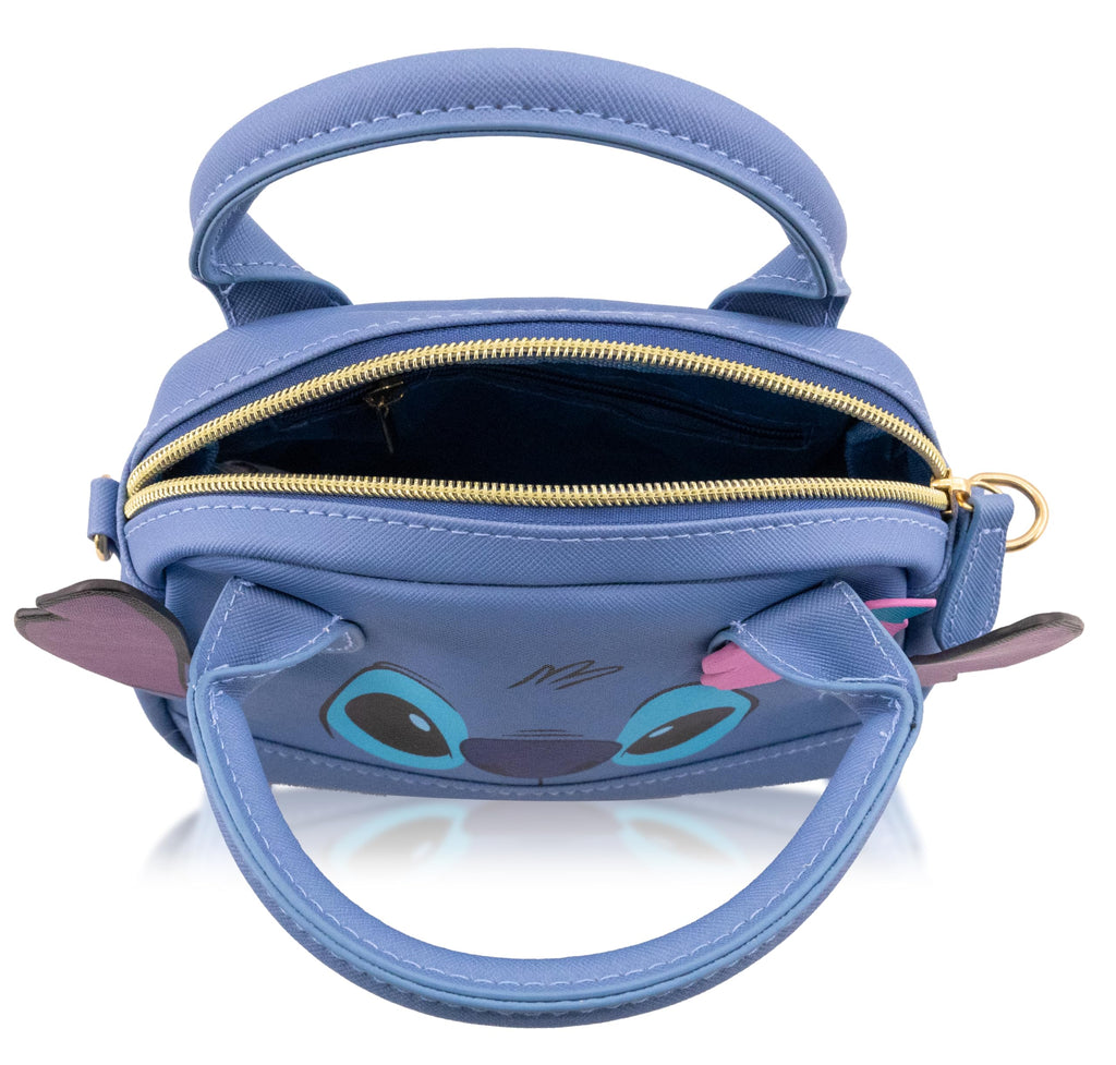 Disney Stitch Purse Crossbody Handbag for Women | Stitch Mini Leather Women's Shoulder Handbag | Stitch Accessories for Girls, Boys, Adults, Unisex