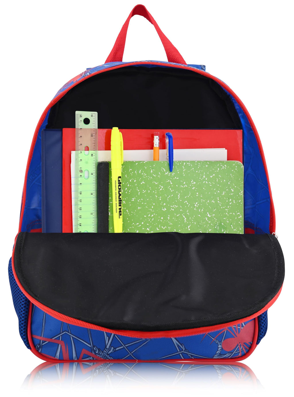 Fast Forward Hello Kitty, Spiderman, Bluey or Stitch Backpack With Lunch Box | Unisex Insulated Lunch Bag Lunch Box