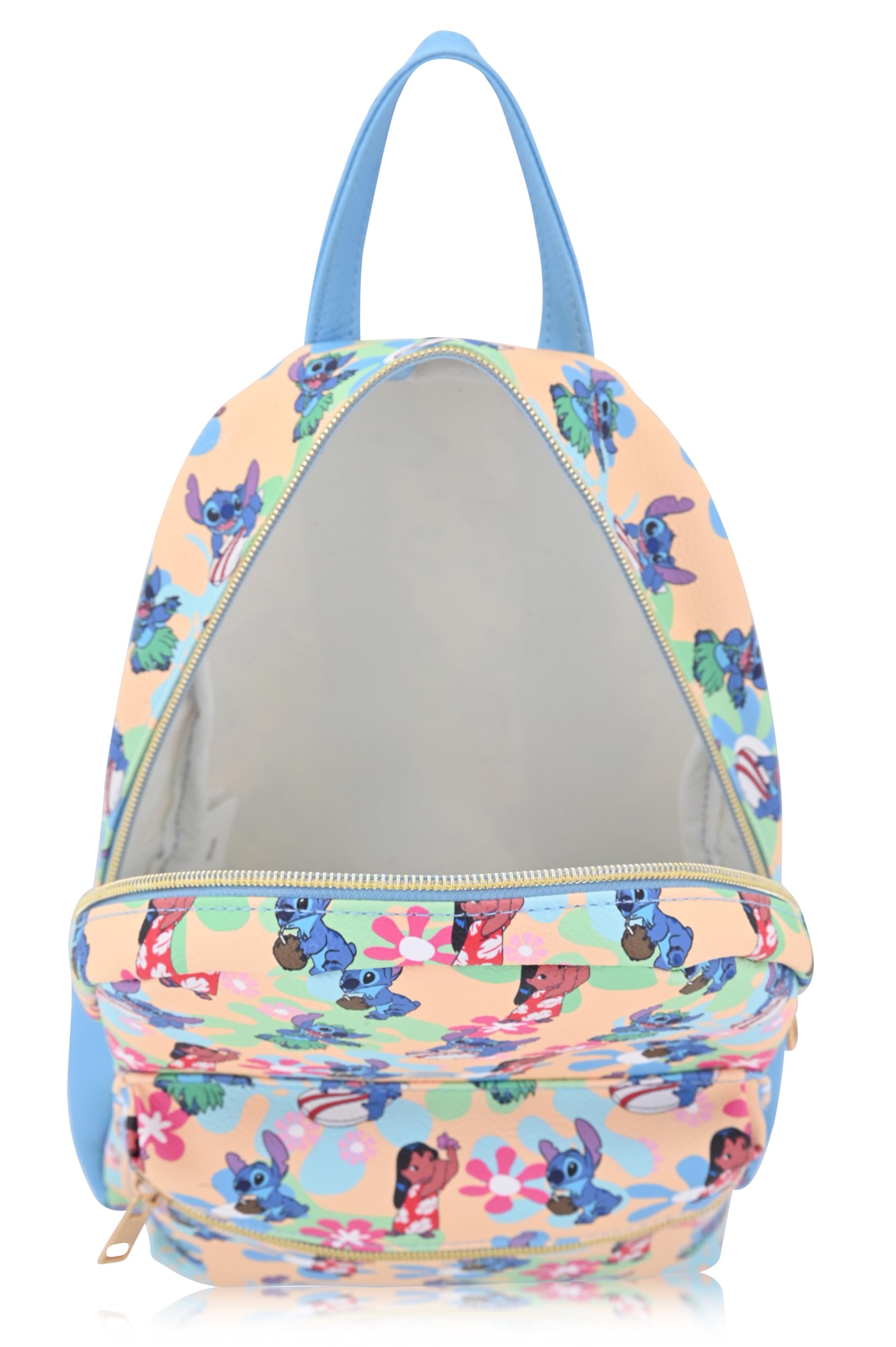 Disney Lilo and Stitch Backpack for Women, Men, Unisex | Cute PU Leather 10" Mini Backpack Purse | Stitch Bag & Accessories