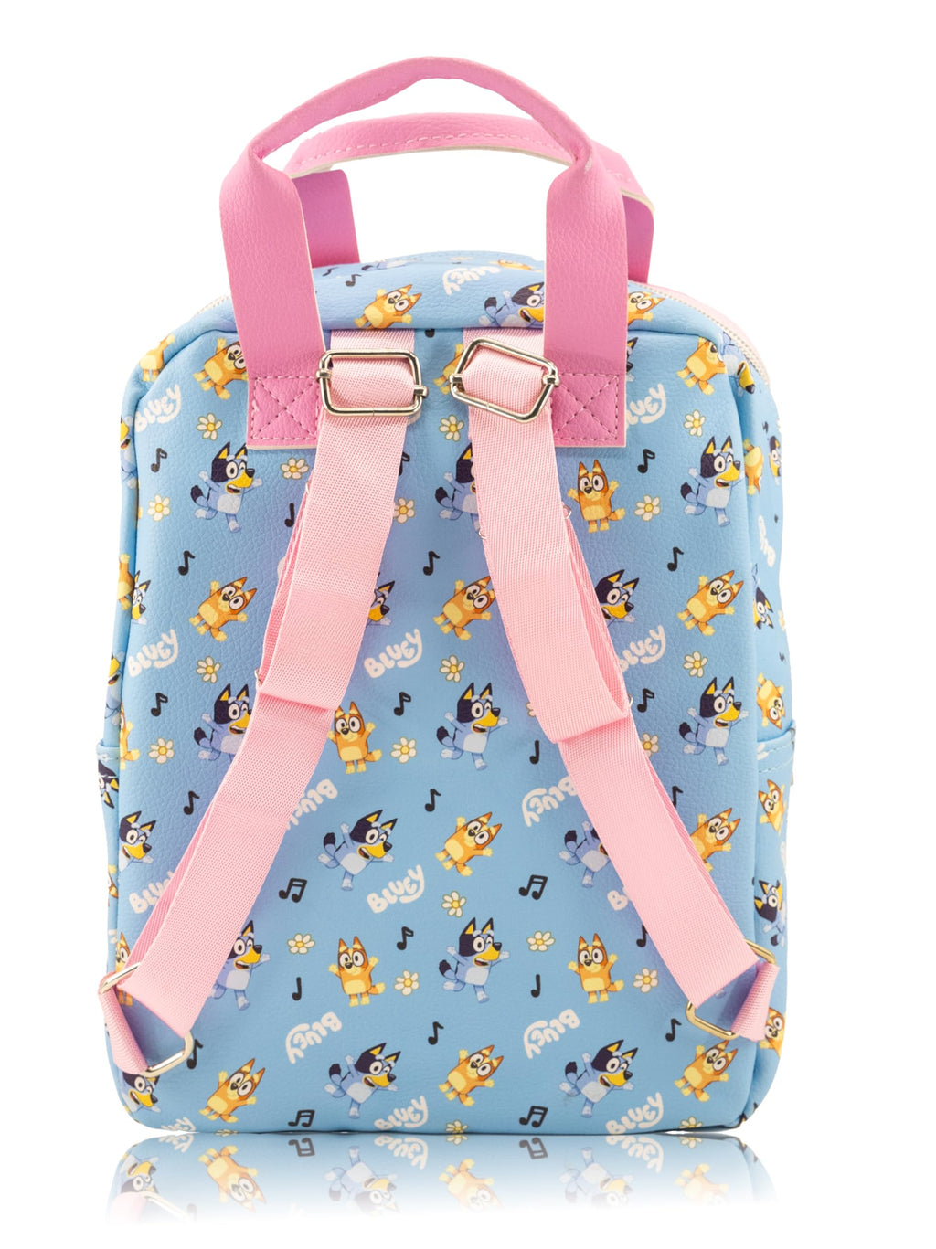Fast Forward Sitch, Hello Kitty or Bluey Mini Backpack for Kids & Adults | 10" PU Leather Bluey Backpack Purse