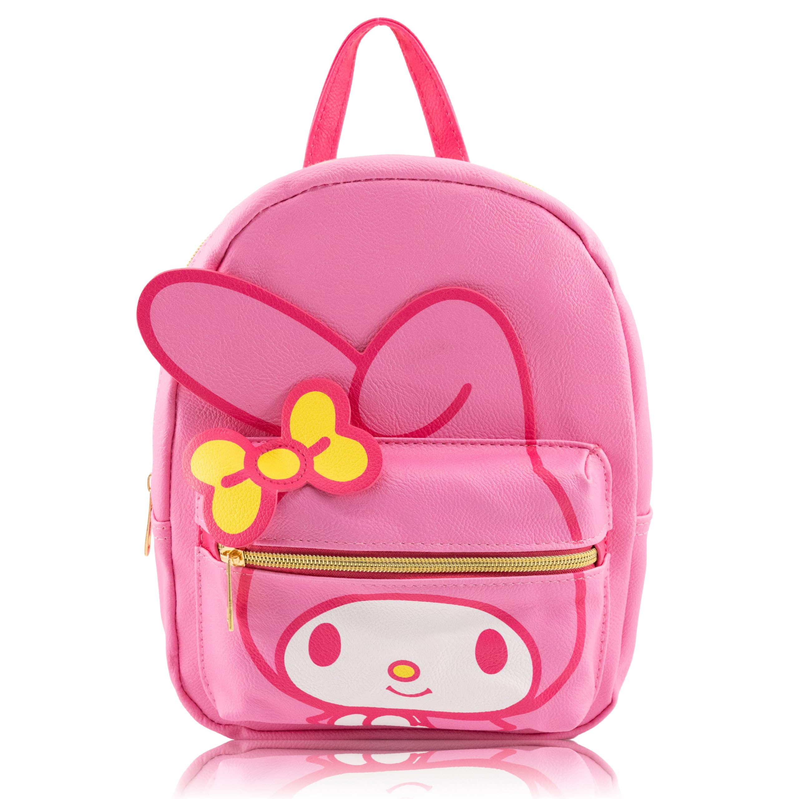 Fast Forward Sanrio Hello Kitty and Friends Backpack for Women, Men, Unisex | Cute PU Leather 10" Mini Backpack