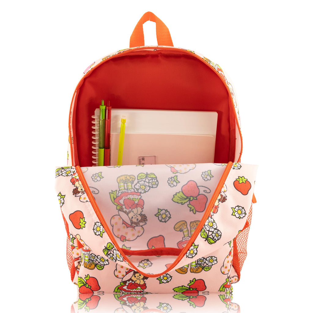 Fast Forward Hello Kitty, Bluey, Stitch or Strawberry Shortcake Backpack for Kids | Classic Bookbag for Girls, Boys, Unisex