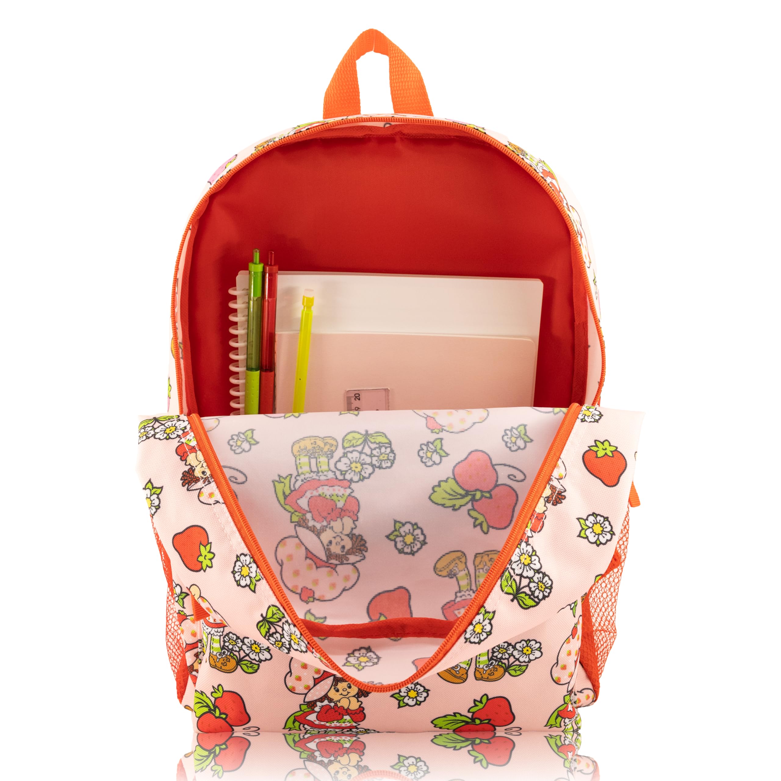 Fast Forward Hello Kitty, Bluey, Stitch or Strawberry Shortcake Backpack for Kids | Classic Bookbag for Girls, Boys, Unisex