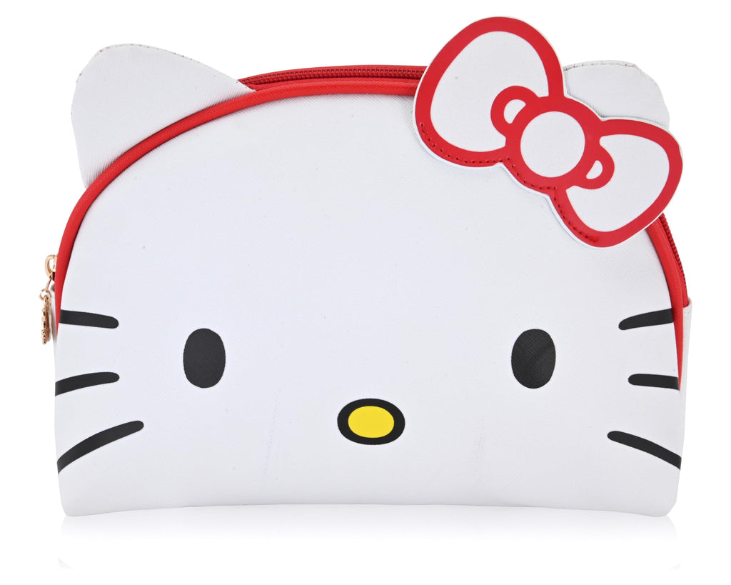 Hello Kitty, Stitch or Minnie Mouse Makeup Bag for Women | Minnie Mouse PU Leather Travel Toiletry Bag for Women