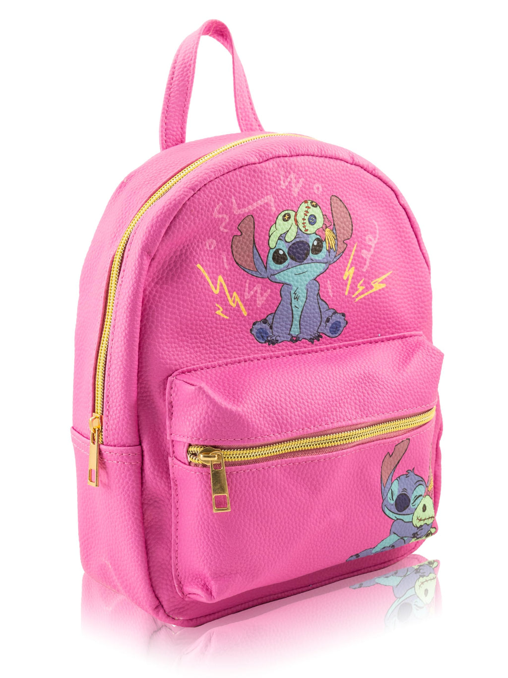 Disney Lilo and Stitch Backpack for Women, Men, Unisex | Cute PU Leather 10" Mini Backpack Purse | Stitch Bag & Accessories